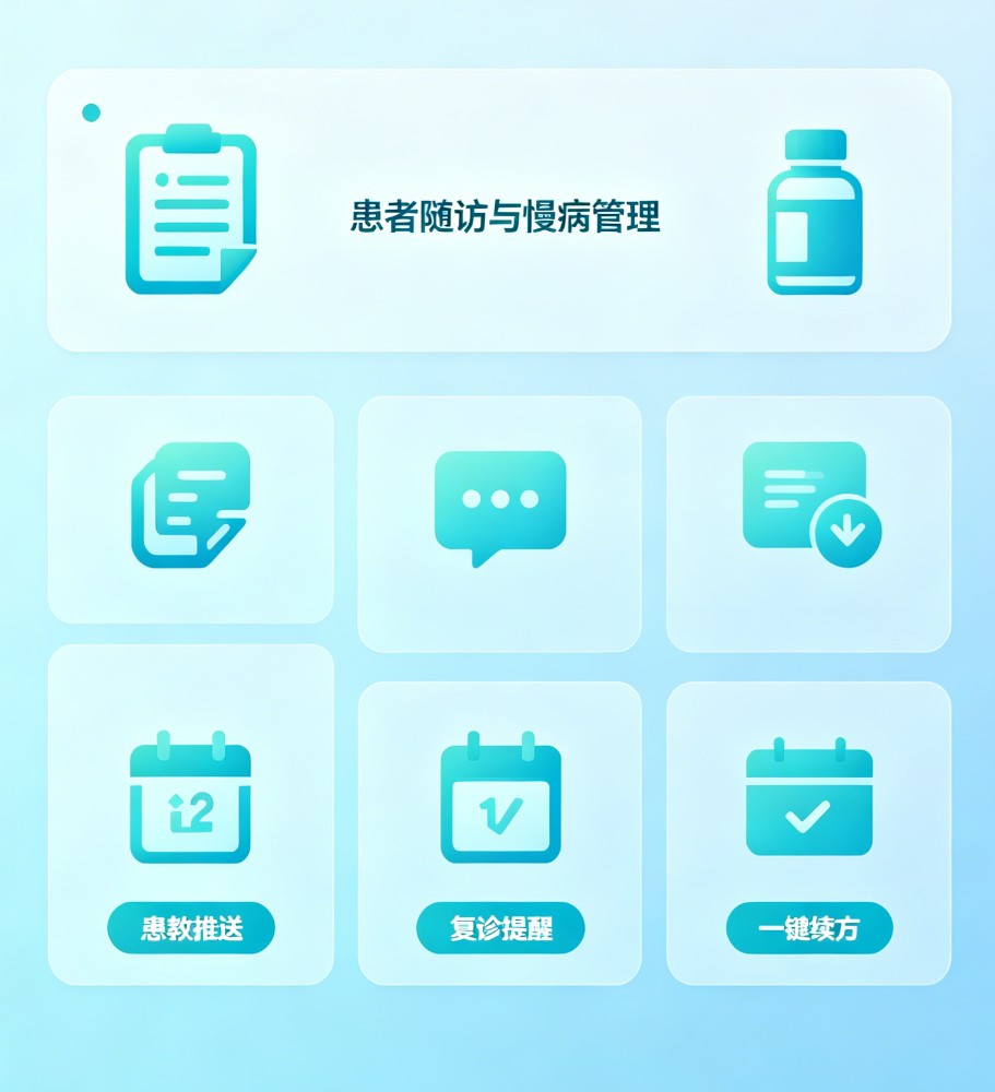 用药随访服务示意图